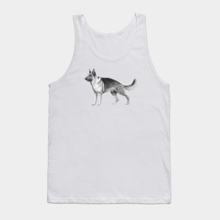 German shepherd ink Tank Top